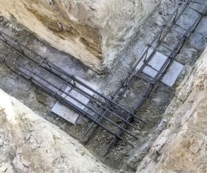 Łączenie ław fundamentowych