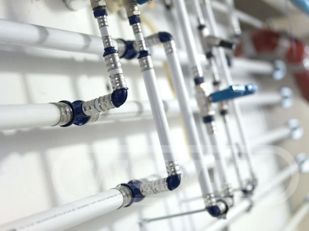 rury PEX w instalacjie ogrzewania