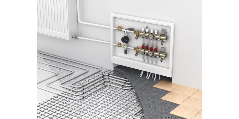 rury PEX w instalacjie ogrzewania