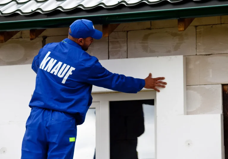 Obróbka okien styropianem